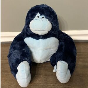 Giggle Scape Plush Blue Gorilla Stuffed Animal‎ Toy Kids Cute